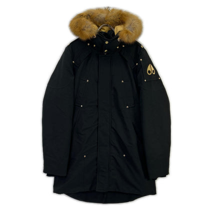 MOOSE KNUCKLES Stag Lake Parka Down Coat Black Size L