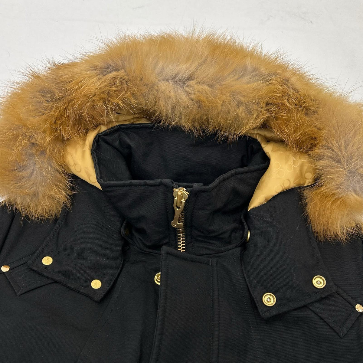 MOOSE KNUCKLES Stag Lake Parka Down Coat Black Size L