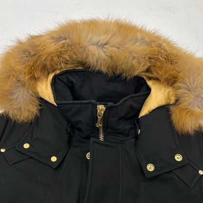 MOOSE KNUCKLES Stag Lake Parka Down Coat Black Size L