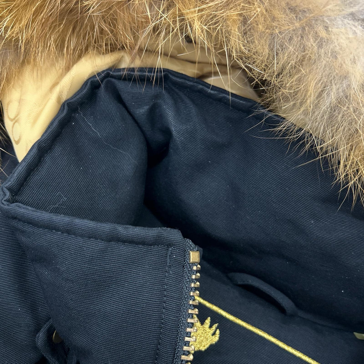 MOOSE KNUCKLES Stag Lake Parka Down Coat Black Size L