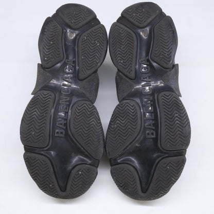 BALENCIAGA Triple S Dad Sneakers Black Size 27.5