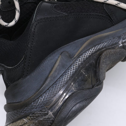 BALENCIAGA Triple S Dad Sneakers Black Size 27.5