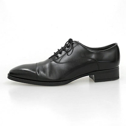 REGAL Black Leather Cap-Toe Oxford Sneakers Size 24.5