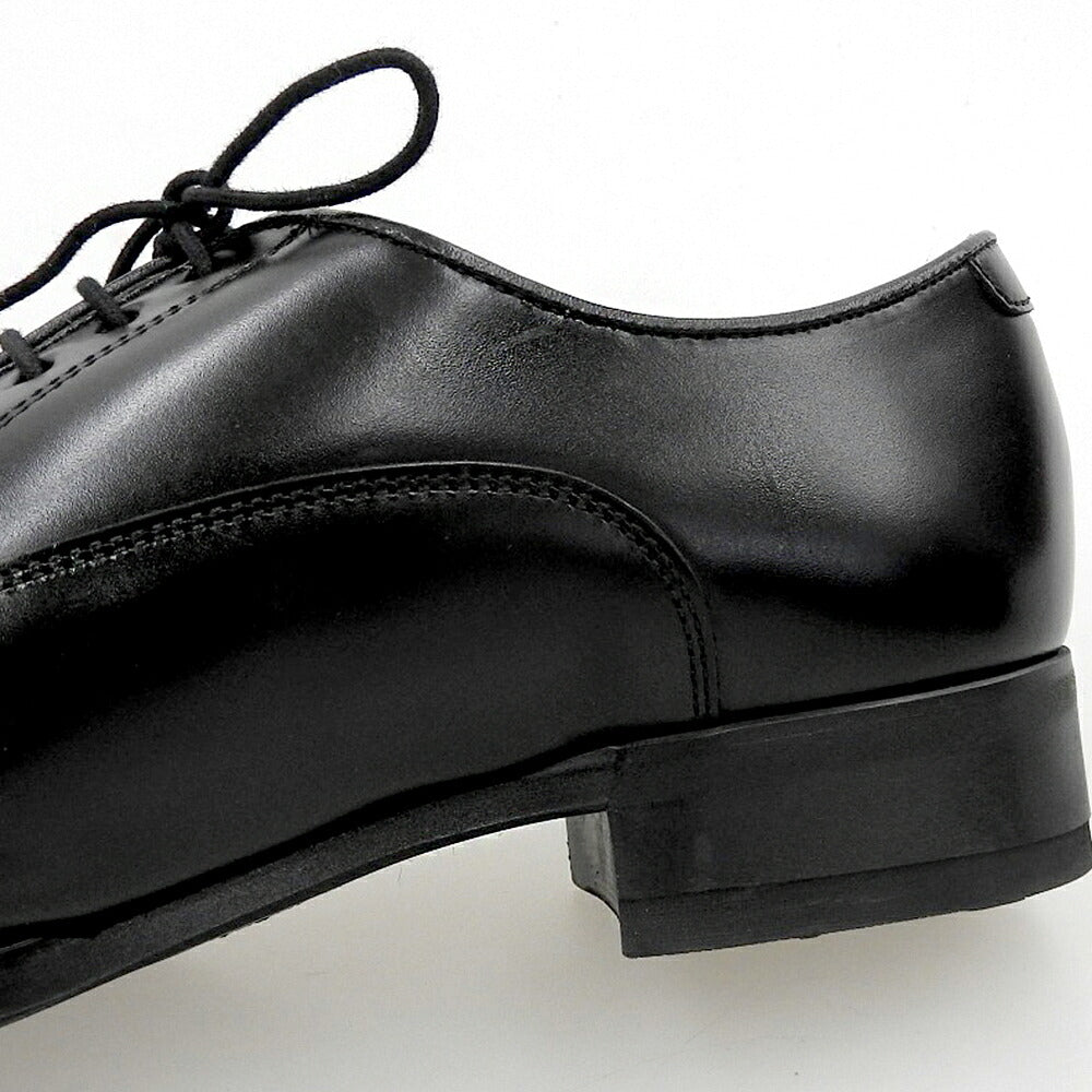 REGAL Black Leather Cap-Toe Oxford Sneakers Size 24.5