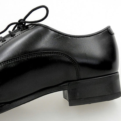 REGAL Black Leather Cap-Toe Oxford Sneakers Size 24.5