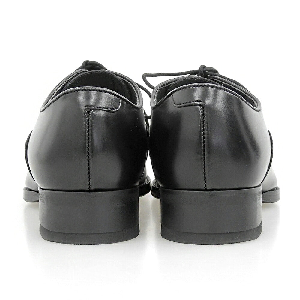 REGAL Black Leather Cap-Toe Oxford Sneakers Size 24.5