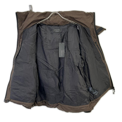 UNITED TOKYO Brown CLOUD TEX 2-Way Down Jacket Size 2