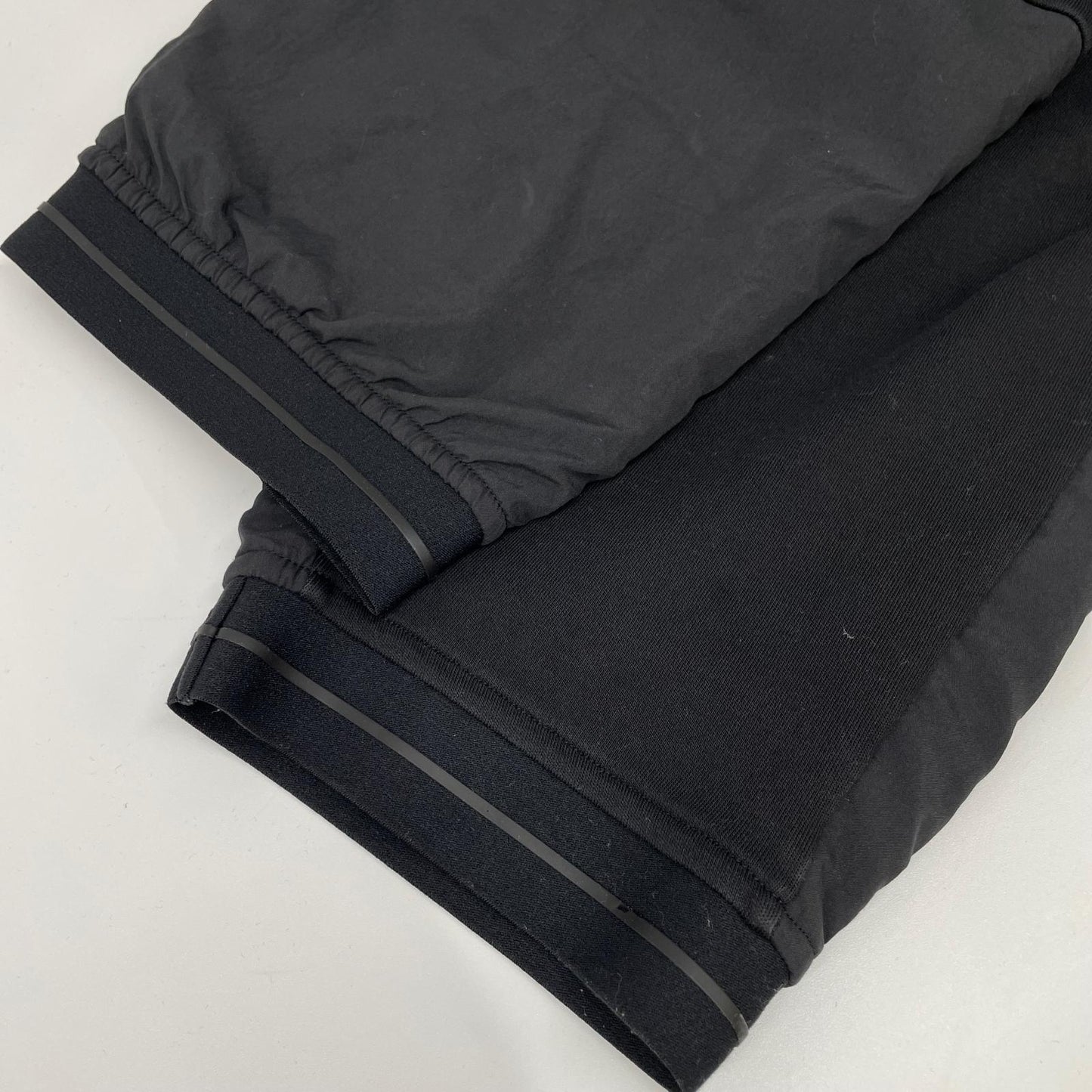 MONCLER Black Cotton Pantalone Lungo Pants Size L