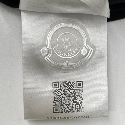 MONCLER Black Cotton Pantalone Lungo Pants Size L