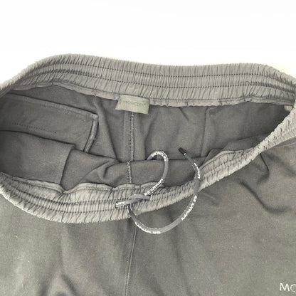 MONCLER Black Cotton Pantalone Lungo Pants Size L