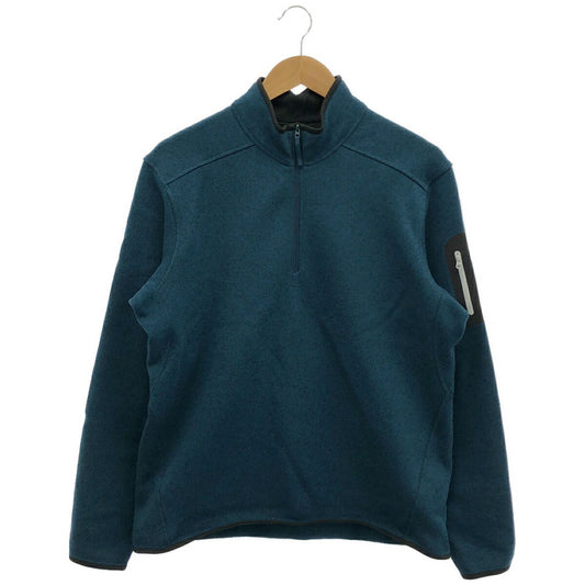 ARC'TERYX Blue Covert 1/2-Zip Neck Fleece Jacket Size M