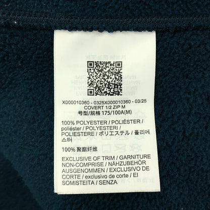 ARC'TERYX Blue Covert 1/2-Zip Neck Fleece Jacket Size M