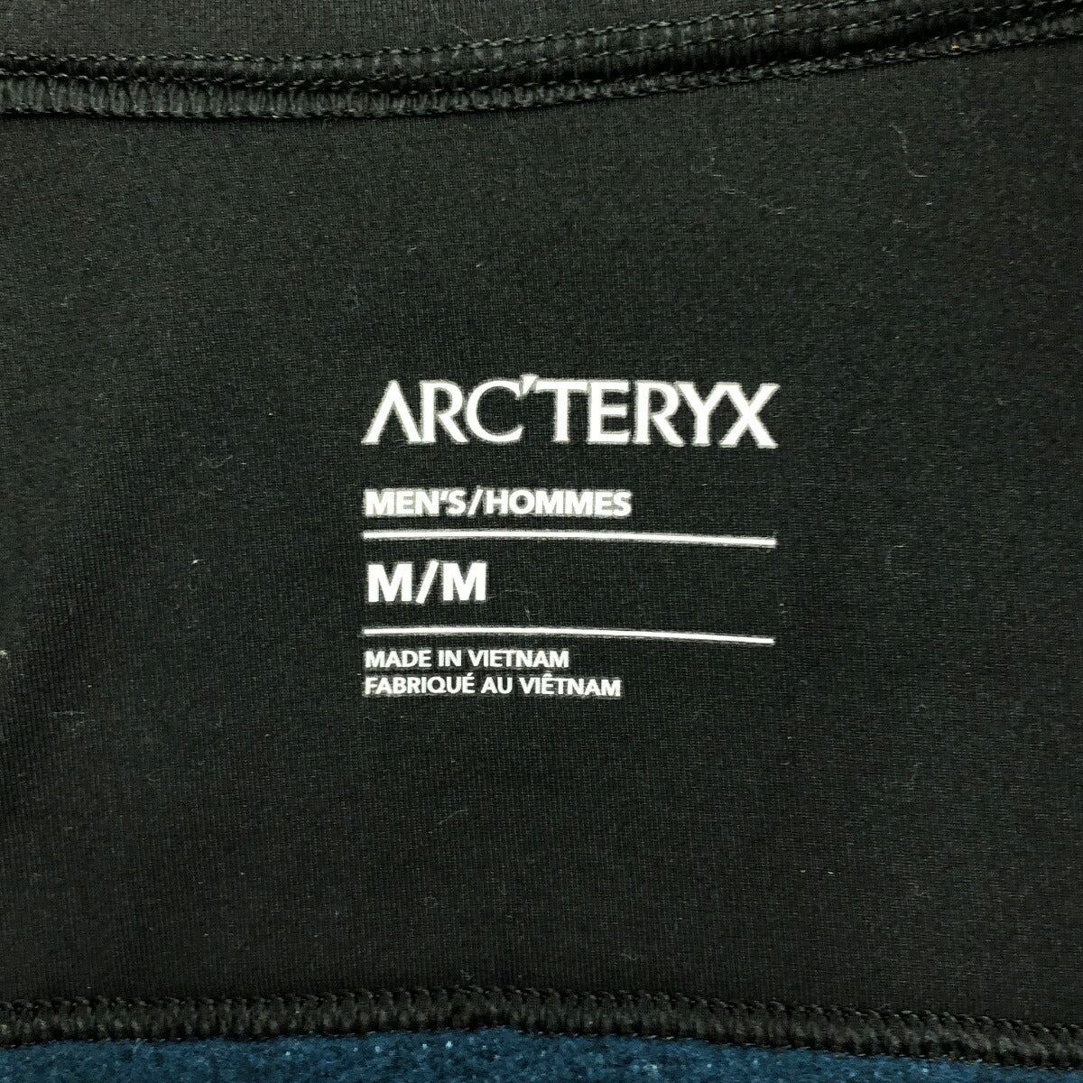 ARC'TERYX Blue Covert 1/2-Zip Neck Fleece Jacket Size M