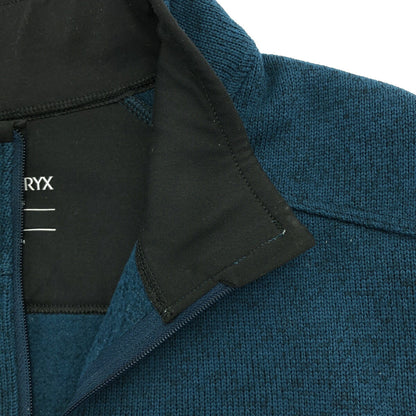 ARC'TERYX Blue Covert 1/2-Zip Neck Fleece Jacket Size M