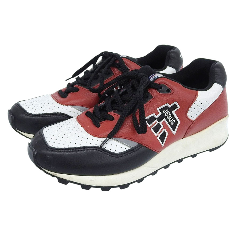 Jesus NYUZ Jesus Jiru Limited Ed. Black White Sneakers Size 8(US)
