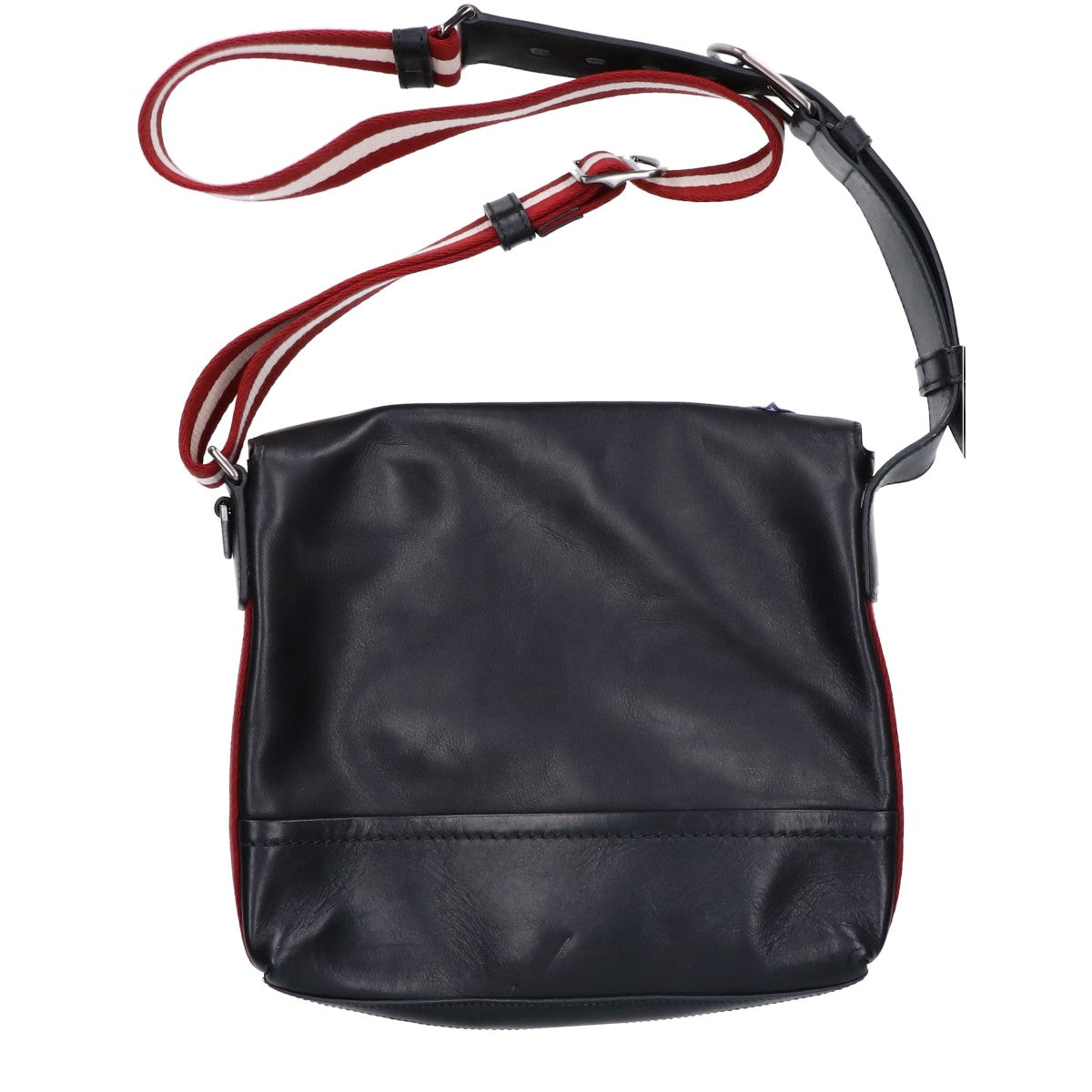 BALLY Leather Patch Shoulder Bag ONE SIZE Size ONE SIZE