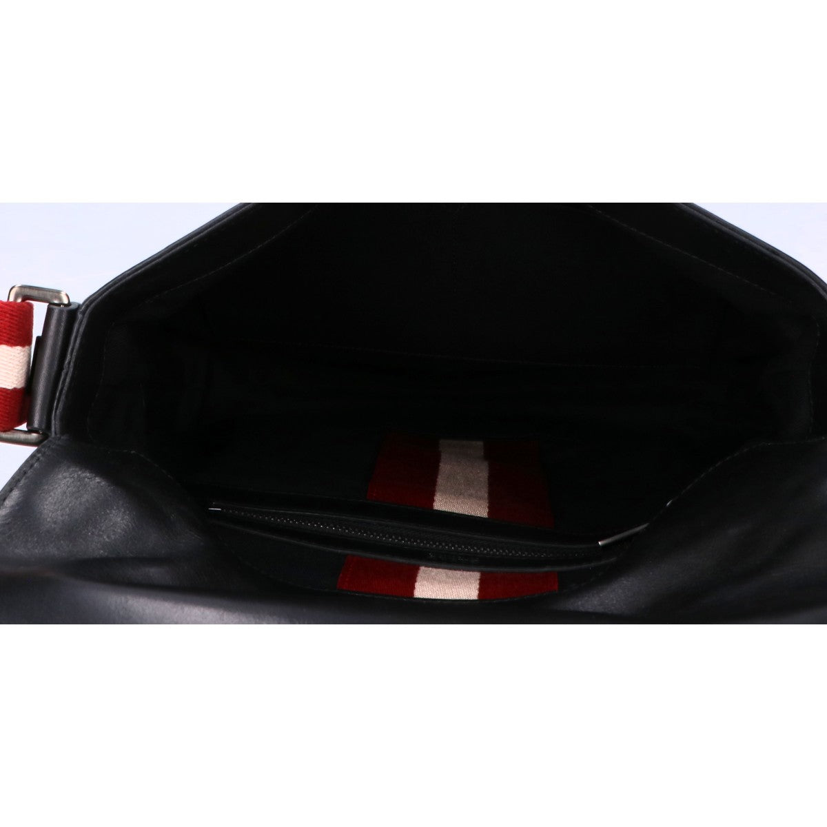 BALLY Leather Patch Shoulder Bag ONE SIZE Size ONE SIZE