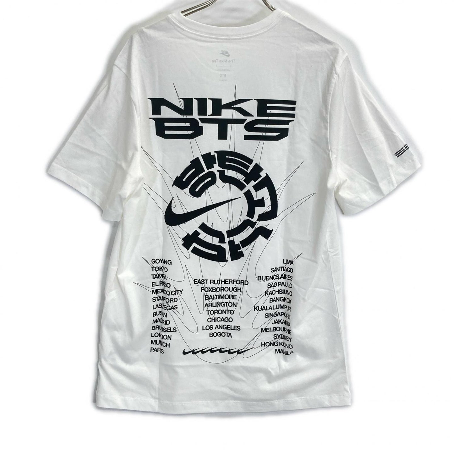 BTS Nike 2026-2027 World Tour T-Shirt White Size L
