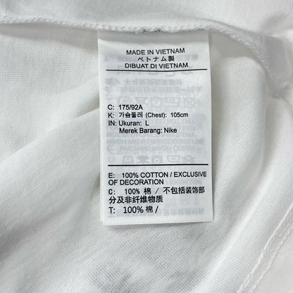 BTS Nike 2026-2027 World Tour T-Shirt White Size L