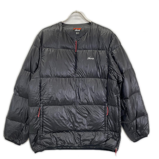 NANGA Mountain Lodge Down Crew Neck Top Nylon Black Size M