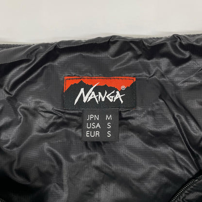 NANGA Mountain Lodge Down Crew Neck Top Nylon Black Size M