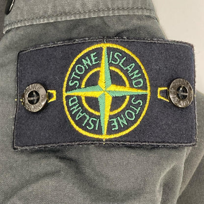 STONE ISLAND Patch Fleece Lined Sweatshirt Grey Size L