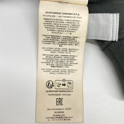 STONE ISLAND Patch Fleece Lined Sweatshirt Grey Size L