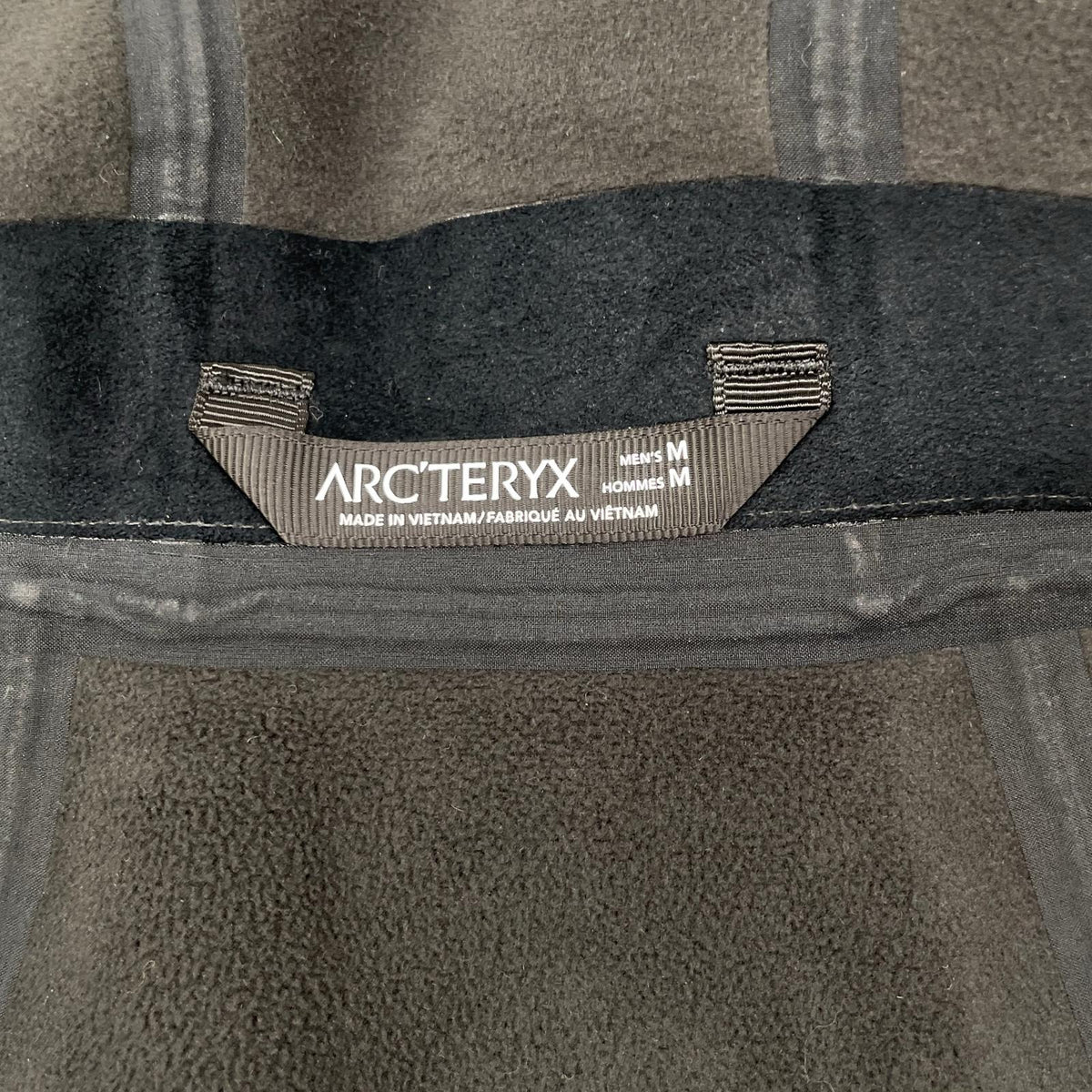 ARC'TERYX Sawyer Wool Hoody Jacket Gray Size M