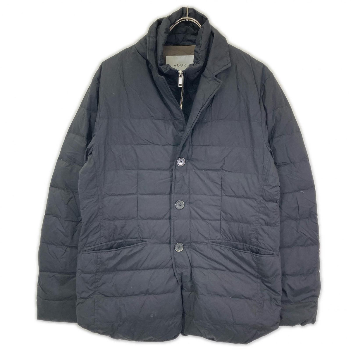AOURE Nylon Down Jacket Black Size M
