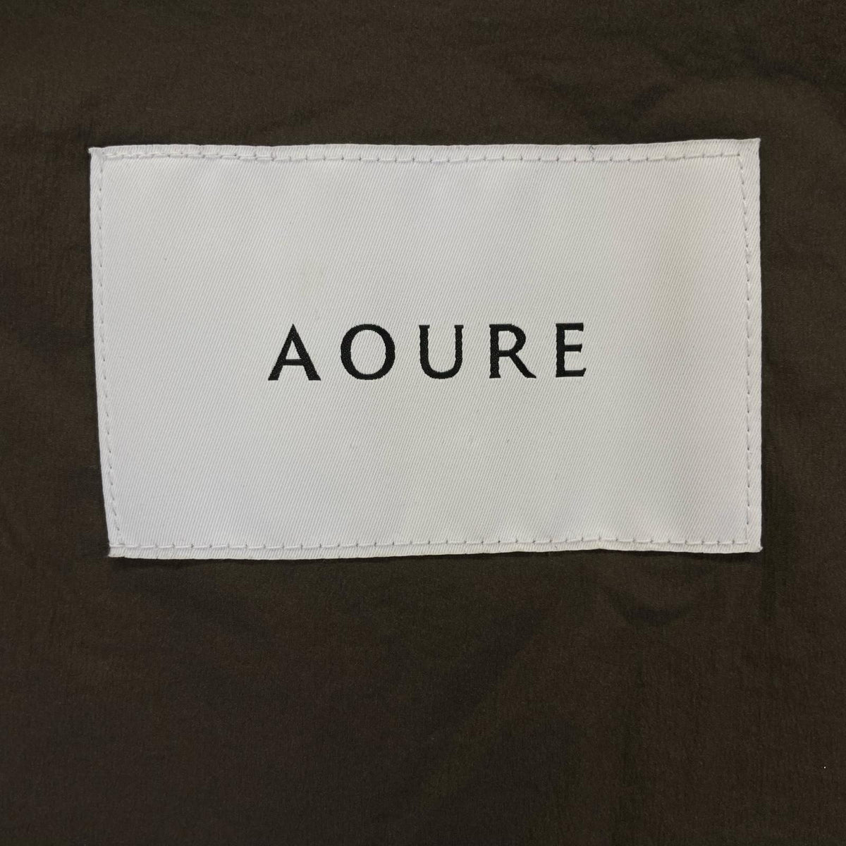 AOURE Nylon Down Jacket Black Size M