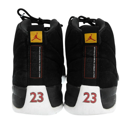 NIKE Air Jordan 12 Reverse Taxi Sneakers Black Size 10(US)