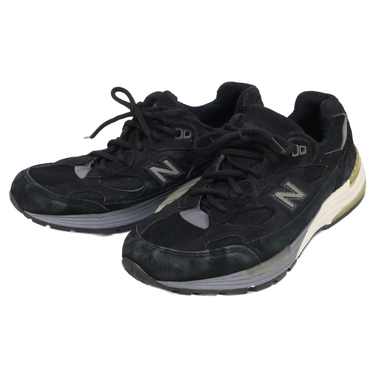 NEW BALANCE M992BL 992 Suede Sneakers Size 25.5