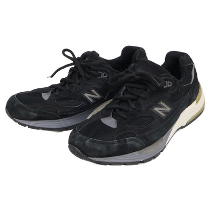 NEW BALANCE M992BL 992 Suede Sneakers Size 25.5