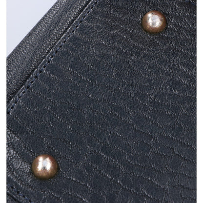 TOFF&LOADSTONE Reize M Goatskin Tote Bag Navy Size M
