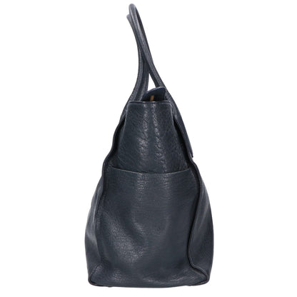TOFF&LOADSTONE Reize M Goatskin Tote Bag Navy Size M