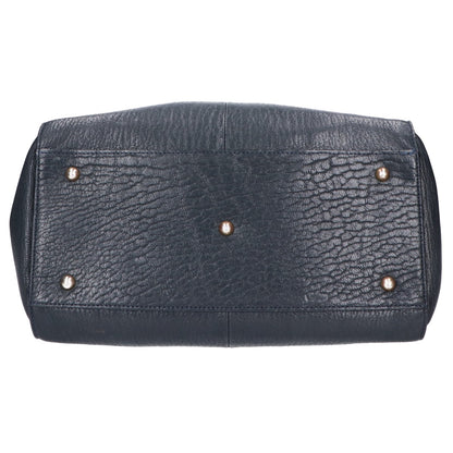 TOFF&LOADSTONE Reize M Goatskin Tote Bag Navy Size M