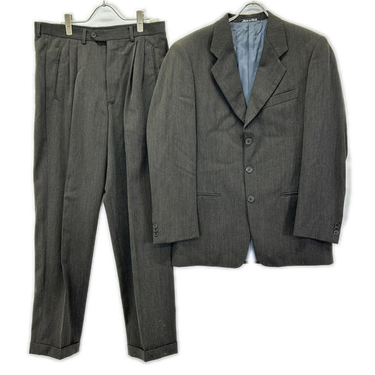 ARMANICOLLEZIONI Wool 3B Single 2P Suit Charcoal Size 7