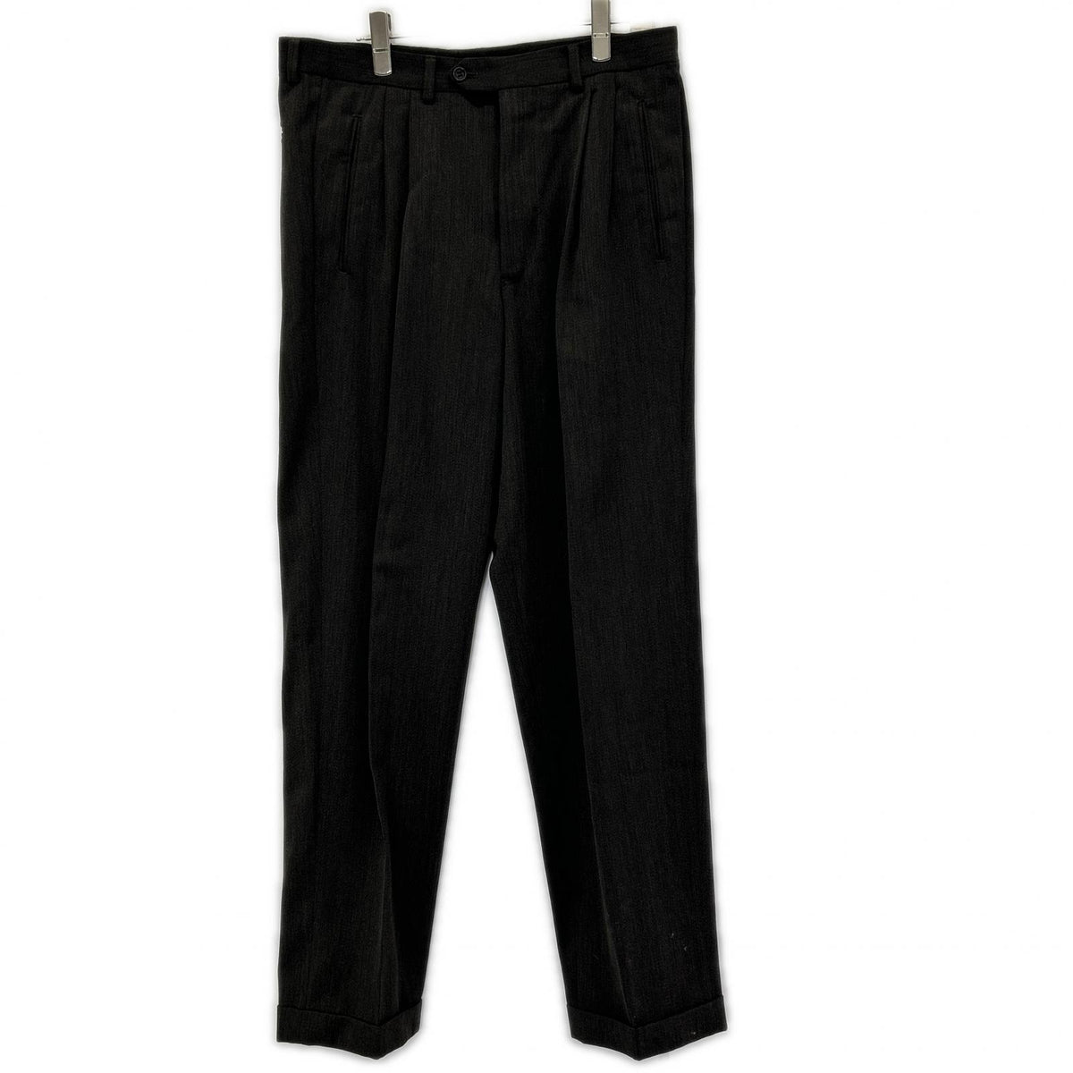 ARMANICOLLEZIONI Wool 3B Single 2P Suit Charcoal Size 7