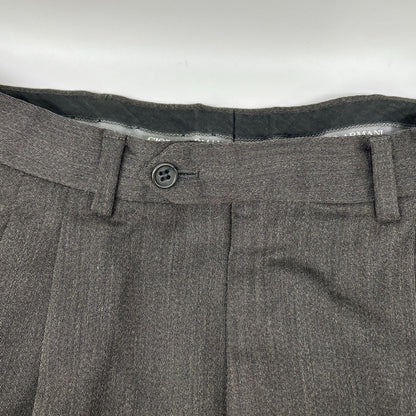 ARMANICOLLEZIONI Wool 3B Single 2P Suit Charcoal Size 7