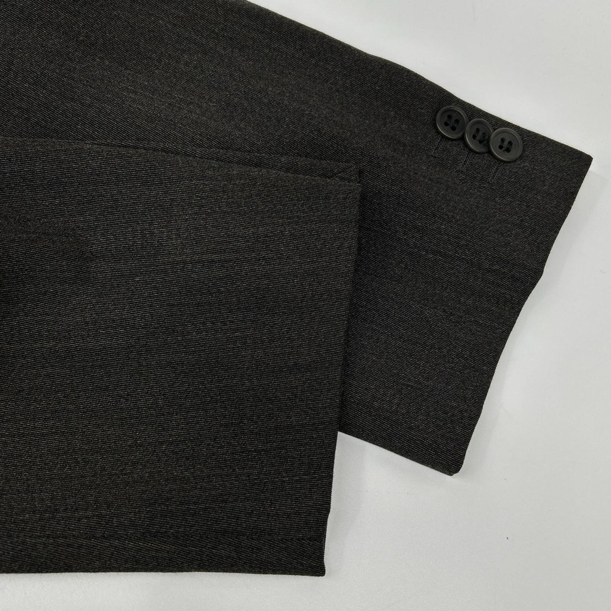 ARMANICOLLEZIONI Wool 3B Single 2P Suit Charcoal Size 7