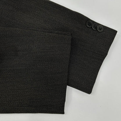 ARMANICOLLEZIONI Wool 3B Single 2P Suit Charcoal Size 7