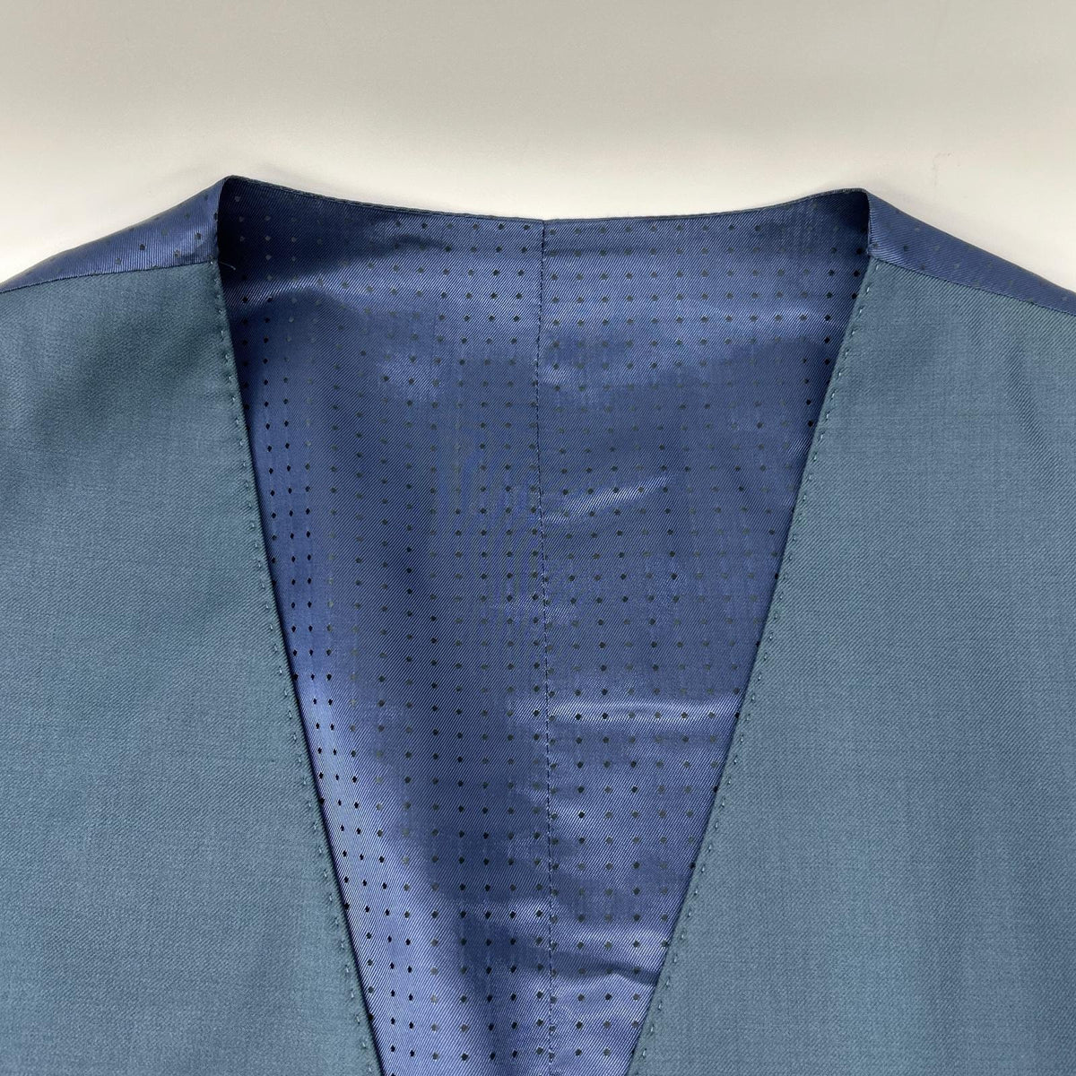 DOLCE&GABBANA Martini Wool 3-Piece Suit Blue Size 46