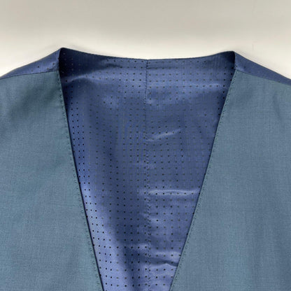 DOLCE&GABBANA Martini Wool 3-Piece Suit Blue Size 46