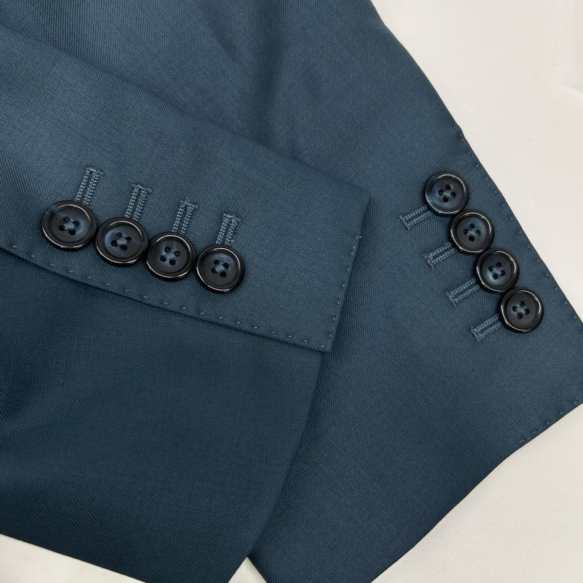 DOLCE&GABBANA Martini Wool 3-Piece Suit Blue Size 46