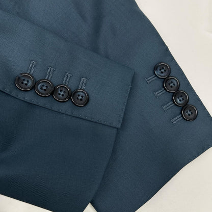 DOLCE&GABBANA Martini Wool 3-Piece Suit Blue Size 46