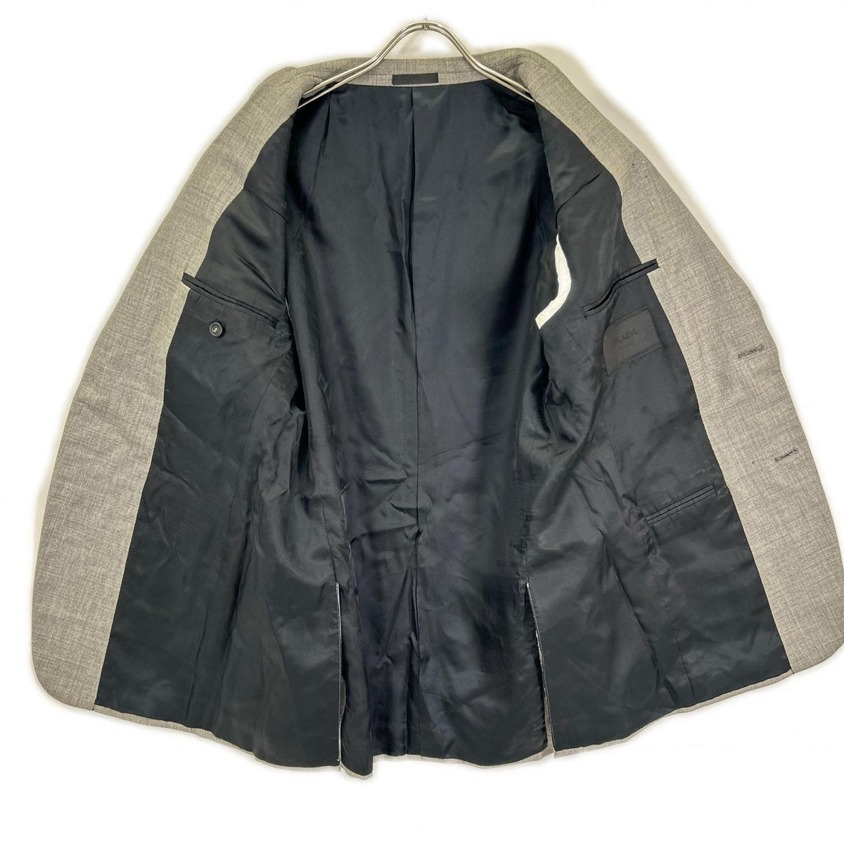 PRADA 2010 Wool Jacket Gray