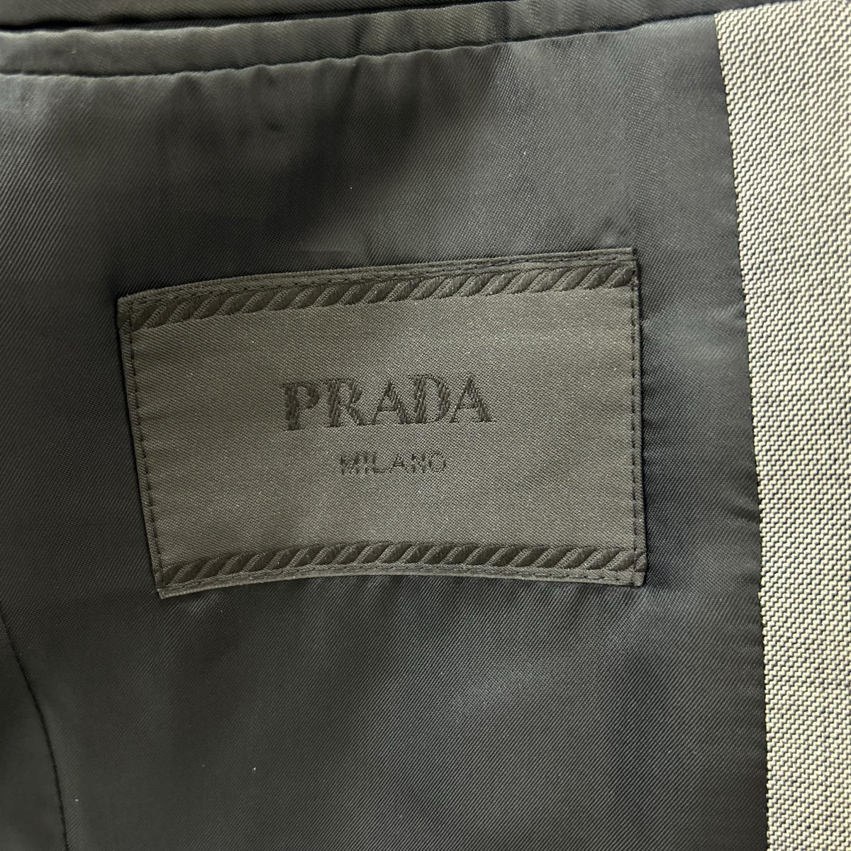 PRADA 2010 Wool Jacket Gray