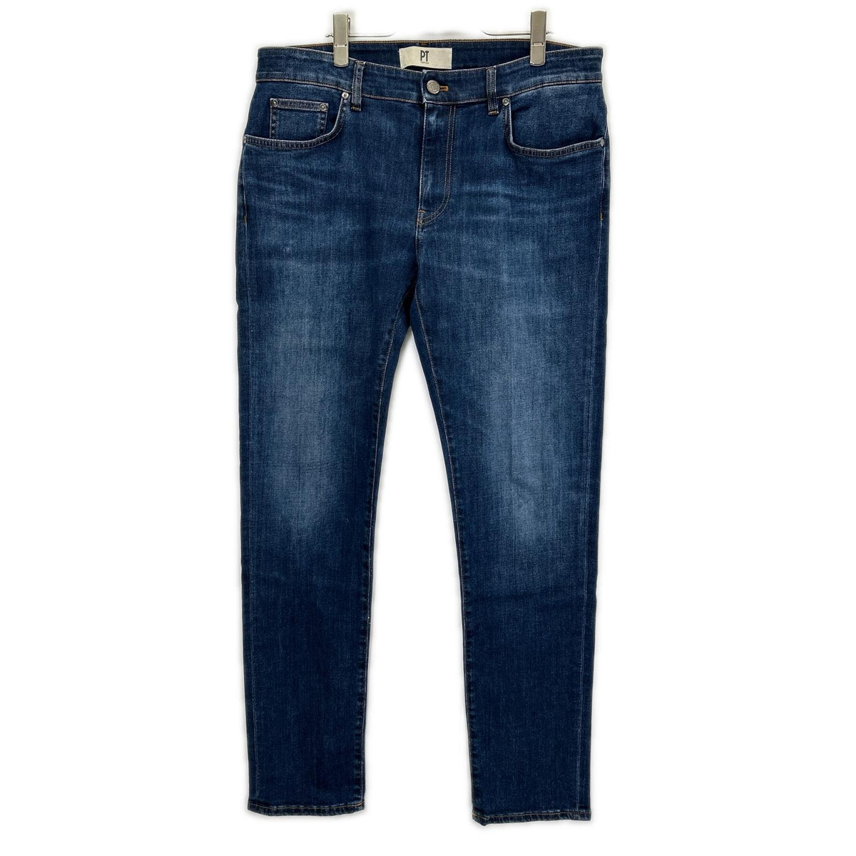 PT TORINO Washed Blue SWING Super Slim Fit Cotton Size 36