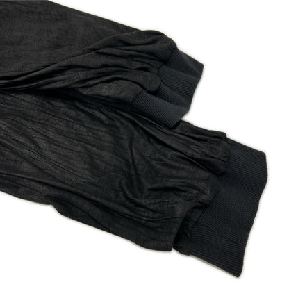 14th addiction Faux Leather Concho Fringe Pants Black Size 2