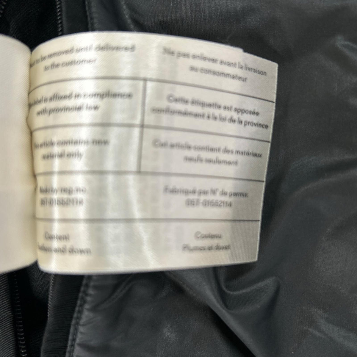 ACNE STUDIOS FW17 Minus Gloss Down Jacket Black Size 44